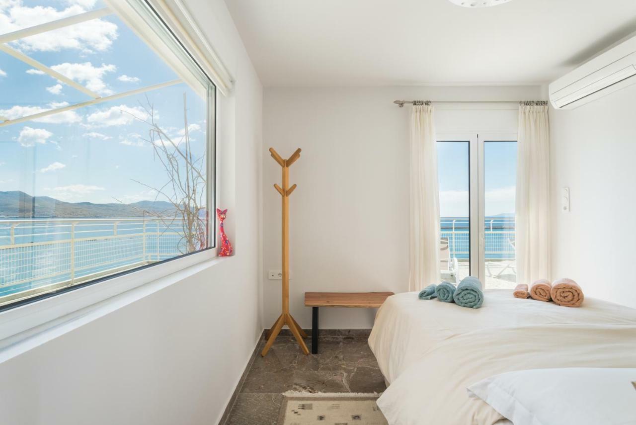 شقة Seafront Penthouse Leo كالاماتا المظهر الخارجي الصورة