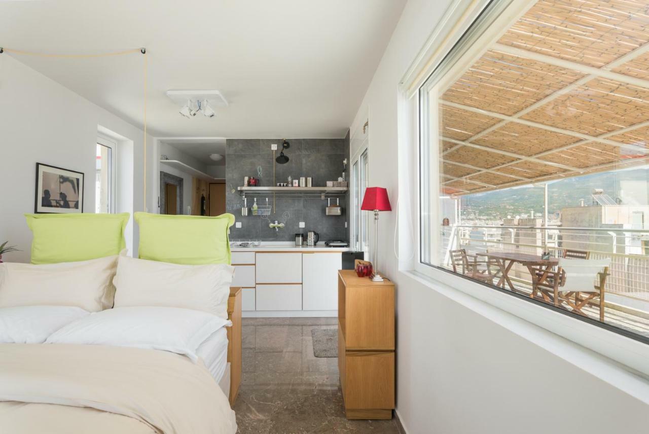شقة Seafront Penthouse Leo كالاماتا المظهر الخارجي الصورة